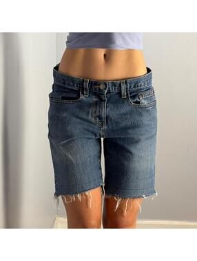 Calvin Klein cutoff denim jorts